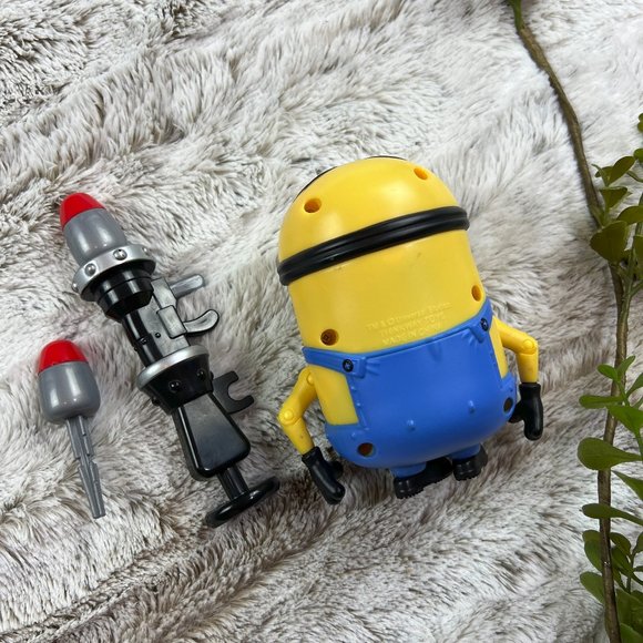 [Despicable Me 2] Minion Dave Action Figure With Rocket Launcher Toy - Picture 5 of 5